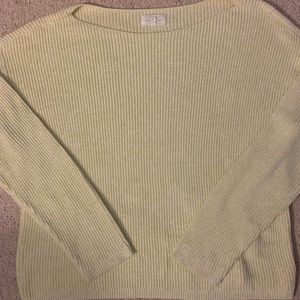 Lou & Grey Lime Green Sweater